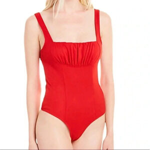 Capulet Mallory red bodysuit